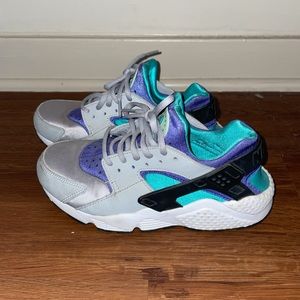 Teal, purple and gray hurraches!
